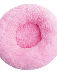 Pet Dog Bed Comfortable Donut Cuddler