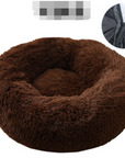 Pet Dog Bed Comfortable Donut Cuddler