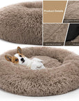 Pet Dog Bed Comfortable Donut Cuddler